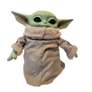Star Wars Mandalorian The Child 11" Plush Baby Yoda Grogu Doll Mattel